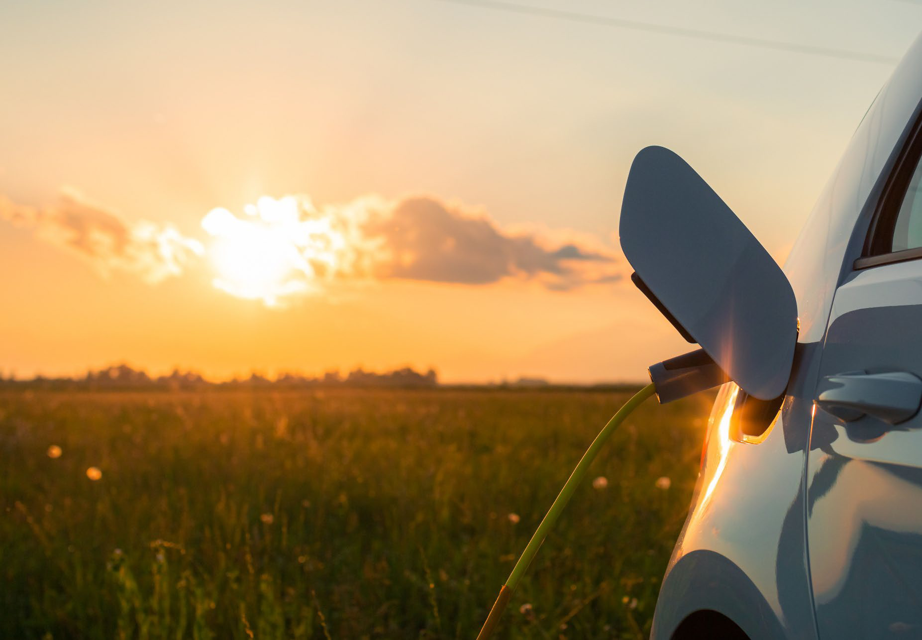 An electric vehicle ready for the next journey